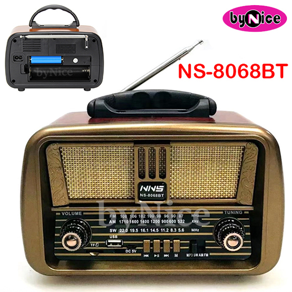NNS 3 Band Radio NS-8068BT