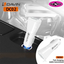 Davin Dual USB Car Charger DC02 PU6031