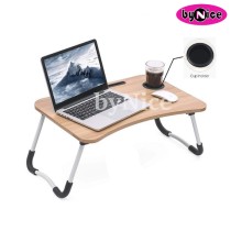 Bed Tray Table With Cup And Tablet Holder NW904