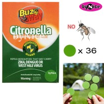 Citronella Insect Repellent Patches PR