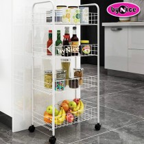 4 Tiers Kitchenware Storage Cart