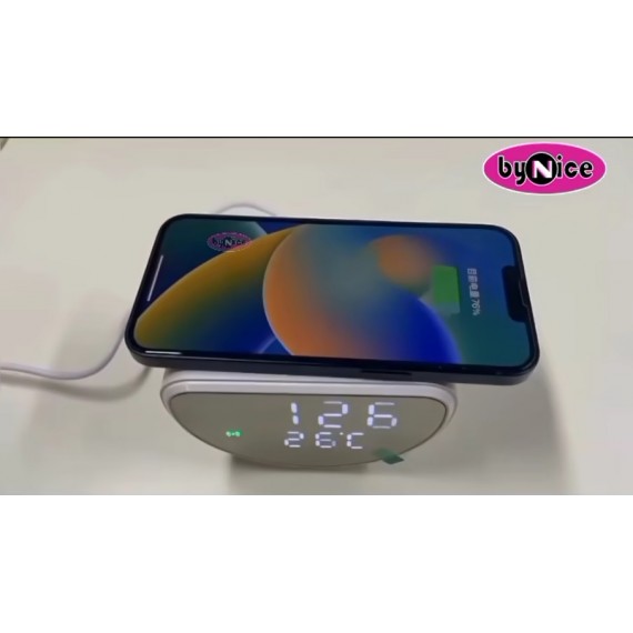 Alarm Clock with Wireless Charging DT5920