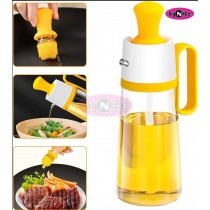 Integrated Brush Oil Glass Jar 630ml AS